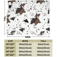 thumbnail image 4 of Cow Blanket for Adults, Cowhide Blanket for Girls, Cow Print Blanket for Teen Girls, Cow Baby Blanket, Cow Print Stuff for Women, Highland Cow Decor for Bedroom, Highland Cow Gifts for Women 50"x 60", 4 of 6