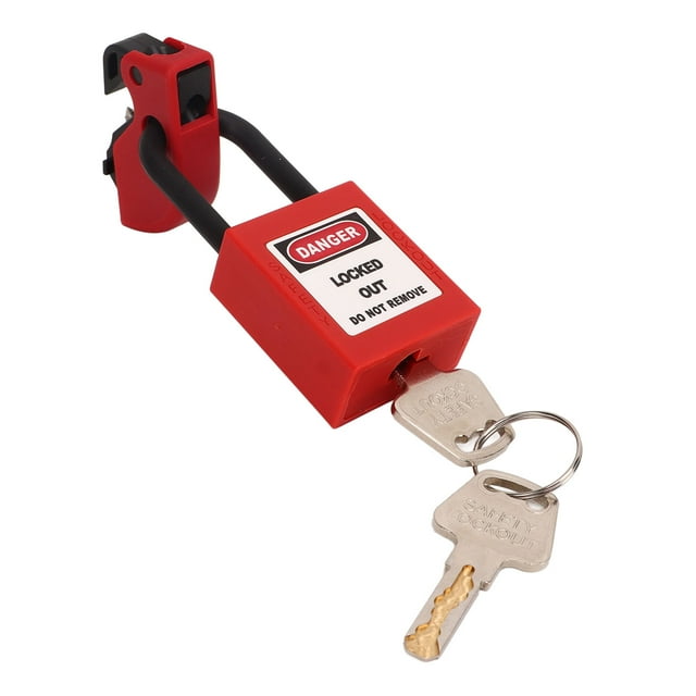 ROMPEDOR DE INTERRUPTORES Universales Bloqueador de Bloqueo Conjunto SEGURO COMPACTO COMPACTO DESIPADOR SIMPLE DE BLOQUE DE CIRCUITO DE INSTALACION