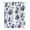 Navy, variant on Blue Eucalyptus Leaves Window Curtains Panels with Silver Grommet, Weeping Spring Botanical Summer Kitchen Cafe Curtain Draperies Window Treatment Set for Living Room/Bedroom/Laundry/Bathroom, 55x39