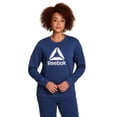 thumbnail image 2 of Reebok Women's and Women's Plus Sport Core Crewneck and Straight Leg Pant 2-Piece Set, Sizes XS-4X, 2 of 8