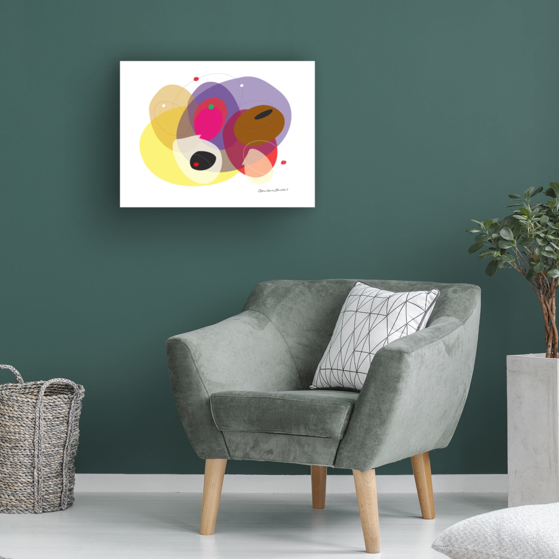 Canvas Wall Art - Caroline Benchétrit 'We Were Different II' Wall Art for Living Room, Bedroom, or Office Décor by Trademark Fine Art - 32 x 24 Inches