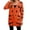 Orange, variant on Aocisk Women's Long Sleeve Cute Cardigan Sweaters V Neck Open Front Ribbed Knit Heart Sweater Coat for Winter Purple S