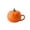🥑 Orange _New#1843, variant on Ceramic Pumpkin Bowl with Lid MicrowaveHalloween Thanksgiving Tableware