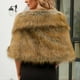 thumbnail image 4 of Bufandas elegantes para mujer, para novia, boda, chal largo falso, estola, bufanda, capa, cárdigan, chaqueta, top, bufanda para mujer, 4 of 8