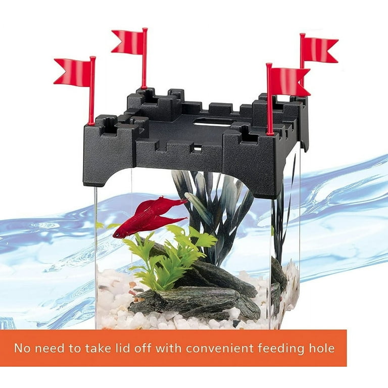 Betta fish castle sale