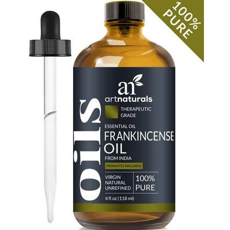 Essential Natural - Frankincense Oil (4oz) - 100% Pure Essential Oil for Natural Aromatherapy