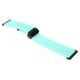 thumbnail image 3 of Banda de silicona Correas de reloj deportivo de liberación rápida con hebilla plegable magnética de 24 mm apta para Suunto 7 9 D5i Verde menta, 3 of 10