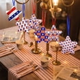 thumbnail image 5 of Fourth of July Decorations Patriotic Star Hanging Decor Red White and Blue Party Decorations for Home Outdoor Patio Mantel Wall Door 12 Pack, 5 of 6