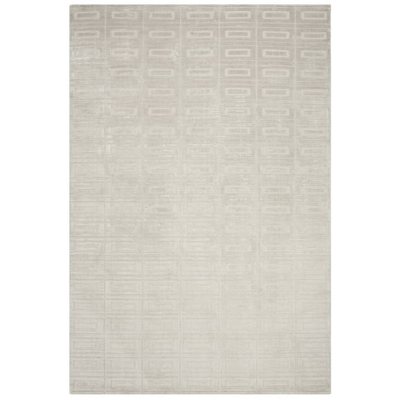 Safavieh Mirage 10' X 14' Loom Knotted Viscose Pile Rug in Silver