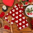 thumbnail image 5 of Valentines Day Kitchen Towels Set of 2, 18x26 Inch Valentines Day Dish Towels Sweet Heart Valentines Day Decor Hand Towels Seasonal Decorations for Home Drying Dishcloth, 5 of 6