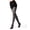 Black, variant on Chevron Textured Sweater Knit Tights - Womens - Female (Medium/Large, Seaport)