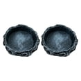 thumbnail image 3 of Plato De Agua Para Reptiles Yuyangstore 2 Piezas Plato De Alimentación De Resina, 3 of 8