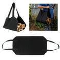thumbnail image 3 of Kayannuo Back to School Firewood Log Carrier Bag - Waxed Canvas Wood Bag - Fireplace Accessories, 3 of 3