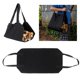 thumbnail image 1 of XWSHYW Contenedores de Almacenamiento Bolsa para Transportar Leña - Bolsa de Lona Encerada para Leña - Accesorios para Chimeneas, 1 of 2