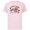 Soft Pink, variant on Disney Mickey & Friends Family Trip 2023 Vacation Retro - Short Sleeve Cotton T-Shirt for Adults - Customized-Navy