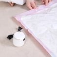 thumbnail image 3 of Vacuum Pump Electric Air Pump Vacuum Sealed Compression Bag for Clothes Storage Bags Electric Sealer Machine, US Plug,1 x Pump,White, 3 of 6