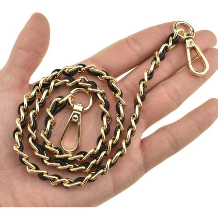 Mini Purse Chain Strap Slim Wide 8mm for LV Length 23.6 inches Extra Thick  4.5mm