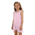 thumbnail image 7 of Teen Girls Swim Suit Cover Up Summer Sleeveless Twist Front Girls Beach Dress Clothes for 11-12 Years Old Girls, 7 of 7