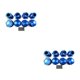 thumbnail image 2 of Ounissouiy Wheel Nut Wheel 24mm For Wheel D2-S-ARA310929 1/5 ARRMA For 1/5 D2-S-ARA310929 Aluminium Nut For azul 2Conjunto, 2 of 6