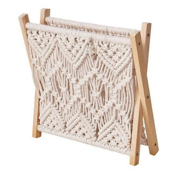 Magazine Rack Bohemian Style Magazine File Rack Magazine Storage Basket