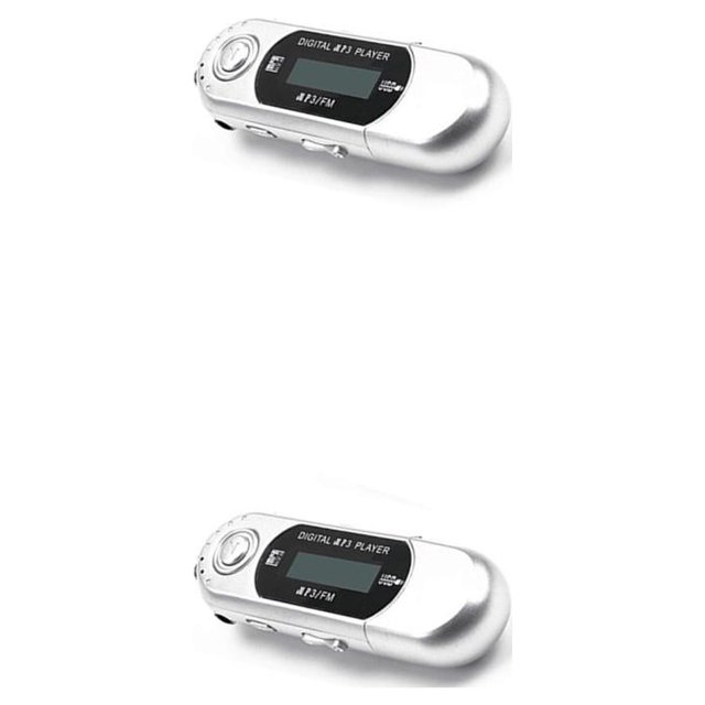 Seitruly Mini reproductor MP3 compatible con tarjeta 32G TF, unidad Flash, reproductor de música LCD ligero, apagado automático, Control con Type4 NO4