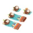 thumbnail image 1 of Baby Wrist Rattles Toy, Baby Wrist Rattles Toy Colorful Pattern Soft Early Educational Rattles Foot Finder Socks Set, 1 of 8
