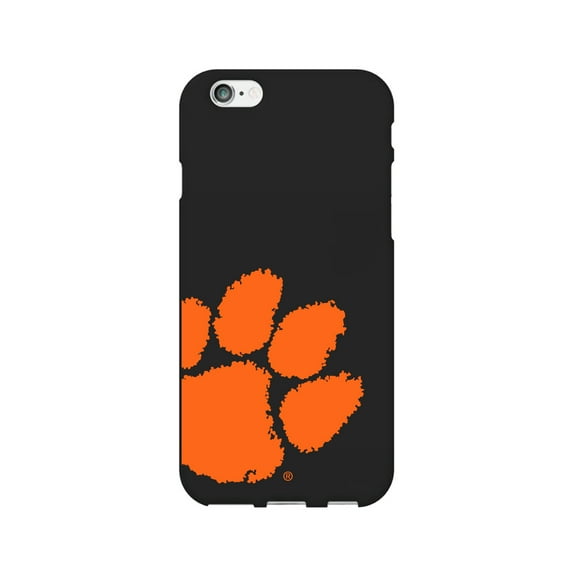 Clemson University Black Phone Case, Cropped V1 - iPhone 6/7/8 Plus