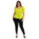 thumbnail image 5 of Pantalón tipo legging Roman Fashion /Tallas Extras, 1410 (Negro) negro 42 Roman Fashion P-JC-1410-NEGRO, 5 of 6