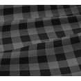 thumbnail image 5 of oneOone Viscose Jersey Black Fabric Gingham Check Sewing Craft Projects Fabric Prints By Yard 60 Inches Wide, 5 of 5