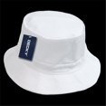 thumbnail image 1 of Decky 450-PL-WHT-06 Fishermans Hat, White - Small & Medium, 1 of 1
