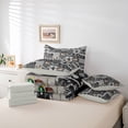 thumbnail image 6 of Erosebridal Rustic Farmhouse Hunting 7 Pieces Bedding Comforter Set,Wild Mallard Deer Full Bedding Set For Boys Men,Reversible, 6 of 7