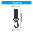 thumbnail image 5 of JZROCKER 4Pcs Tactically Nylon Webbing Buckles Carabiner Belt Clip Key Keeper Buckles, 5 of 16