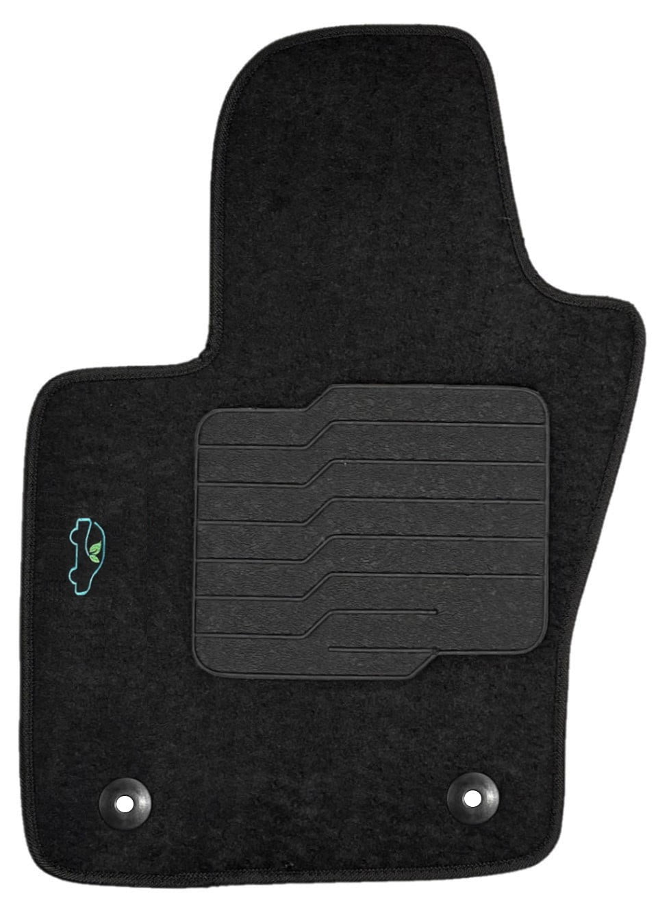 Carpet Floor Mats for 2015 to 2023 Jeep Renegade, Front and Rear, Black