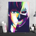 thumbnail image 2 of Cuadro Decorativo Kaneki Artistico Canvas Listo Para Colgar 28x41cm Jungle Art Impresion Tela Arte, 2 of 6