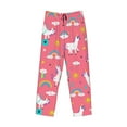 thumbnail image 4 of Disketp Yoga Unicorn Men'S Pajama Pants - Ultra Soft Fleece Sleep And Lounge Pants (Size: S-Xxl), 4 of 9