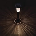 thumbnail image 4 of Mainstays Classic Flare Solar Pathway and Landscape Light, Color Holding LED, 5 Lumens, Black, 1 Light, 4 of 7