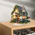 thumbnail image 6 of AuroraX Valentines Day Desk Tabletop Decorations Heart House 2d Acrylic Standee Romantic Garden Cottage Figurine Aesthetic Desktop Ornament for Party Table Centerpiece, 6 of 7
