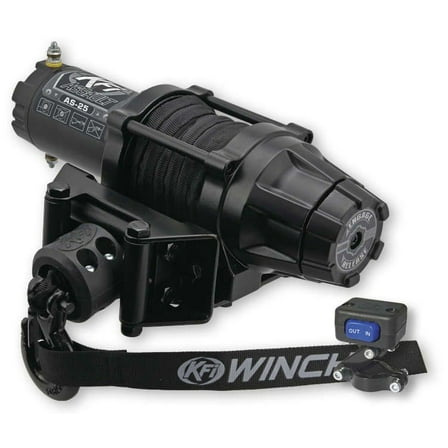 KFI 2500 ATV Assault Series Black Synthetic Winch AS-25