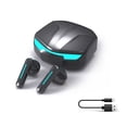 thumbnail image 4 of Auriculares inalámbricos Reducción de ruido Compatible con Bluetooth 5.1 Auriculares auriculares con caja de carga Ejercicio Ejercicio Earbudos de deportes Negro Inevent EL005638-01B, 4 of 6