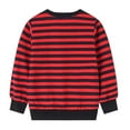 thumbnail image 4 of Boys Tshirts Kids Long Sleeve Basic T Shirt Casual Stripe Prints Sweatershirt Tees Shirt Tops For 4-5 Years, 4 of 8