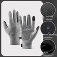 thumbnail image 3 of Guantes de invierno para mujer y hombre, guantes de esquí con forro térmico y cálido, pantalla táctil, perfectos para andar en bicicleta, correr, conducir, senderismo, caminar, 3 of 5