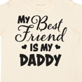 thumbnail image 4 of Inktastic My Best Friend is My Daddy with Hearts Boys or Girls Toddler T-Shirt, 4 of 5