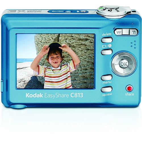 ✨美品✨単三電池　KODAK EASY SHARE C813 水色　コンデジ Kodak C813 Teal Camera | Camera rigs for electronics retail