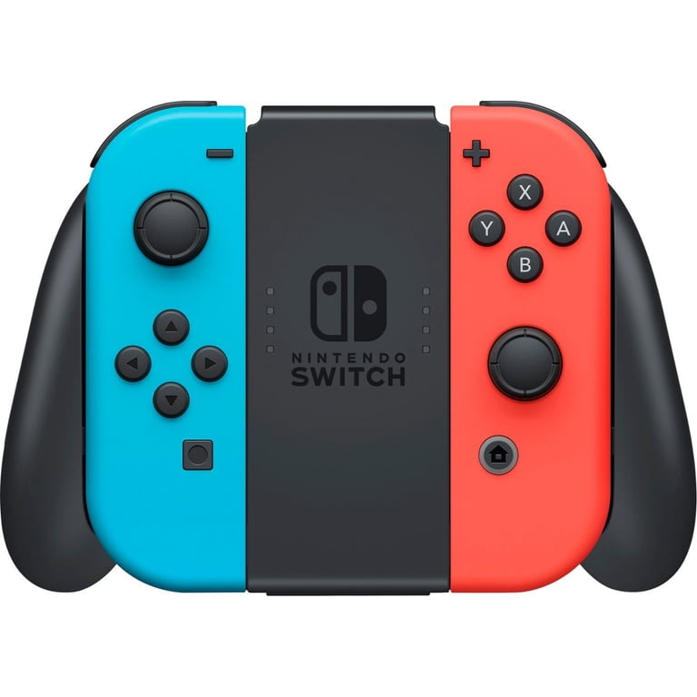 Nintendo Switch 32GB Console Video Games, with Neon Red/Neon Blue