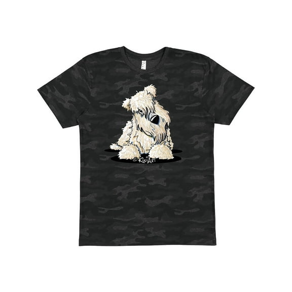 Inktastic Curious Wheaten Terrier T-Shirt