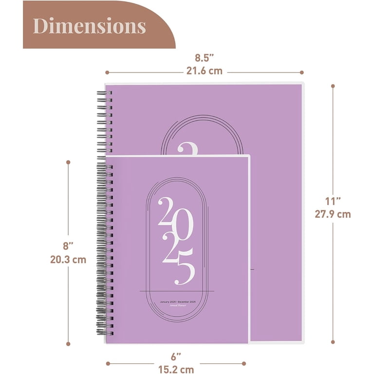 Finocam 2026 Weekly Planner - A5 Spiral Bound Agenda With Vertical Layout, Spanish Language
