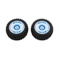 thumbnail image 2 of Neumáticos traseros para Wltoys RC Car, 1 par de neumáticos traseros RC para coche RC Neumáticos traseros para coche RC Meticulosamente diseñados, 2 of 12
