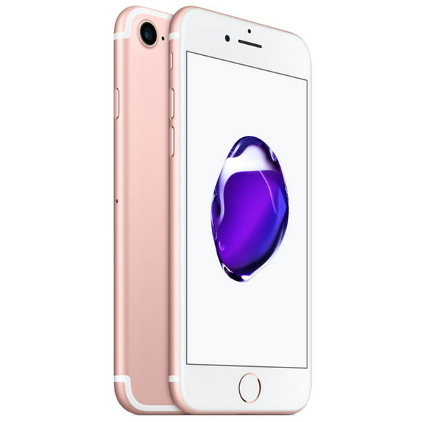 Refurbished Apple Iphone 7 32gb Rose Gold Unlocked Gsm Walmart Com