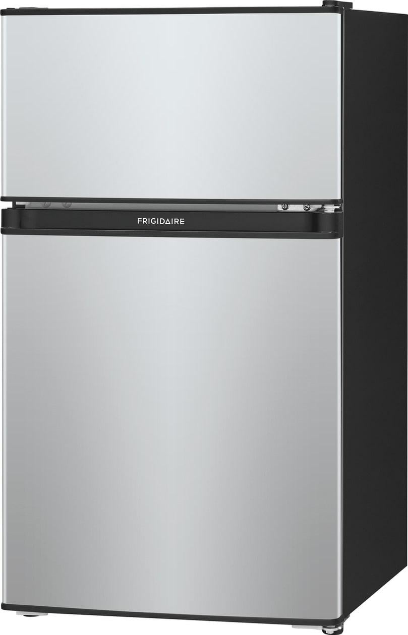 Frigidaire Compact Refrigerator, Stainless Steel, 3.1 cu ft