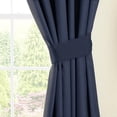 thumbnail image 2 of Blazing Needles 84-inch by 52-inch Twill Curtain Panels (Set of 2), 2 of 3